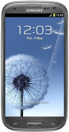 Смартфон Samsung Galaxy S3 GT-I9300 16Gb Titanium grey - Балаково